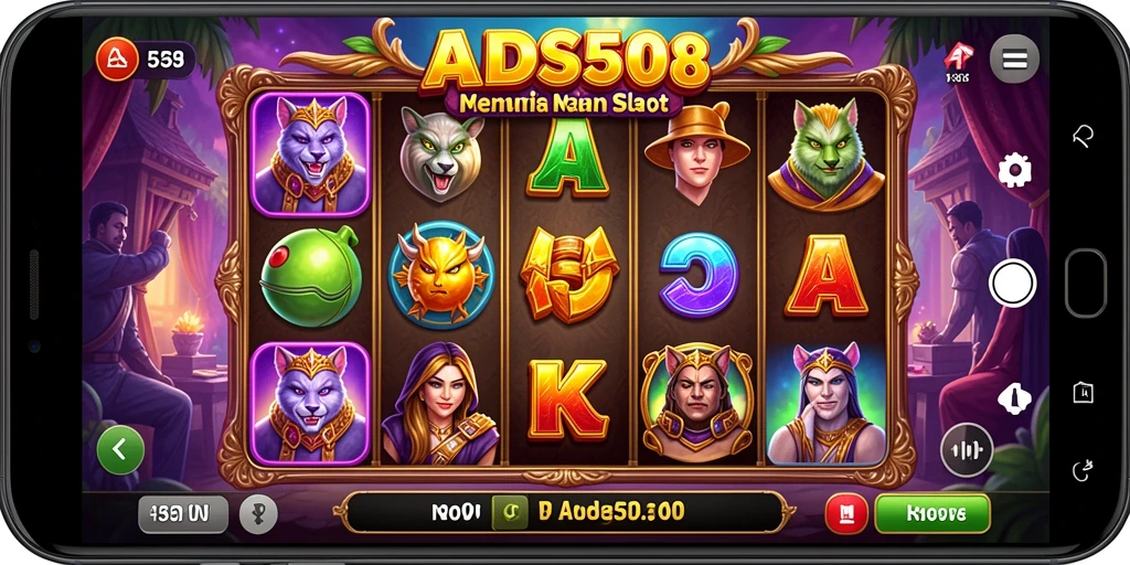 Screenshot gameplay menarik dari permainan Slot ADS508.