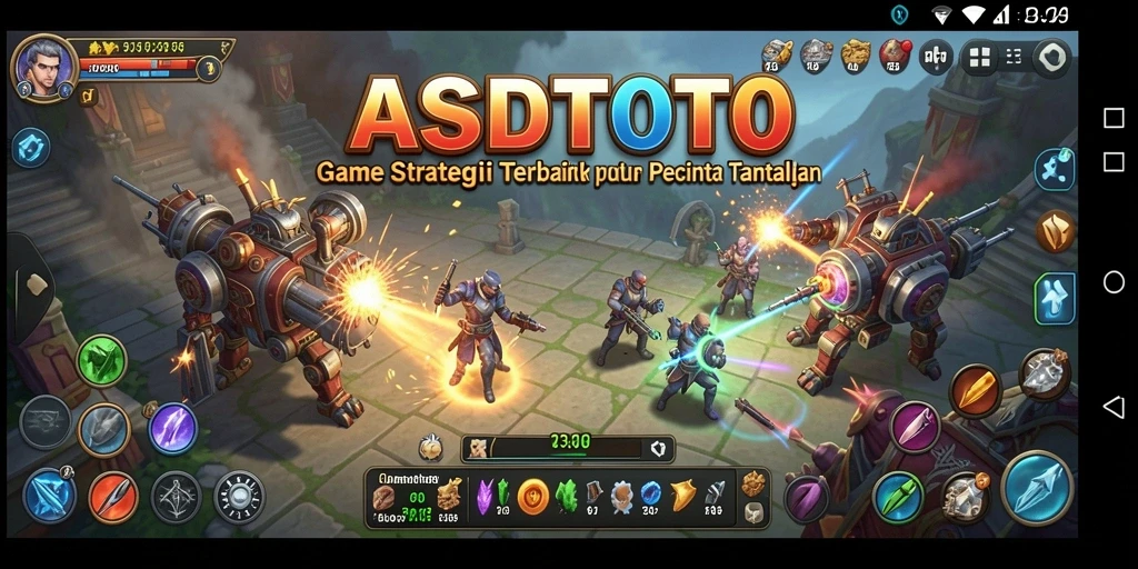 Screenshot gameplay ASDTOTO yang menunjukkan strategi yang mendalam.