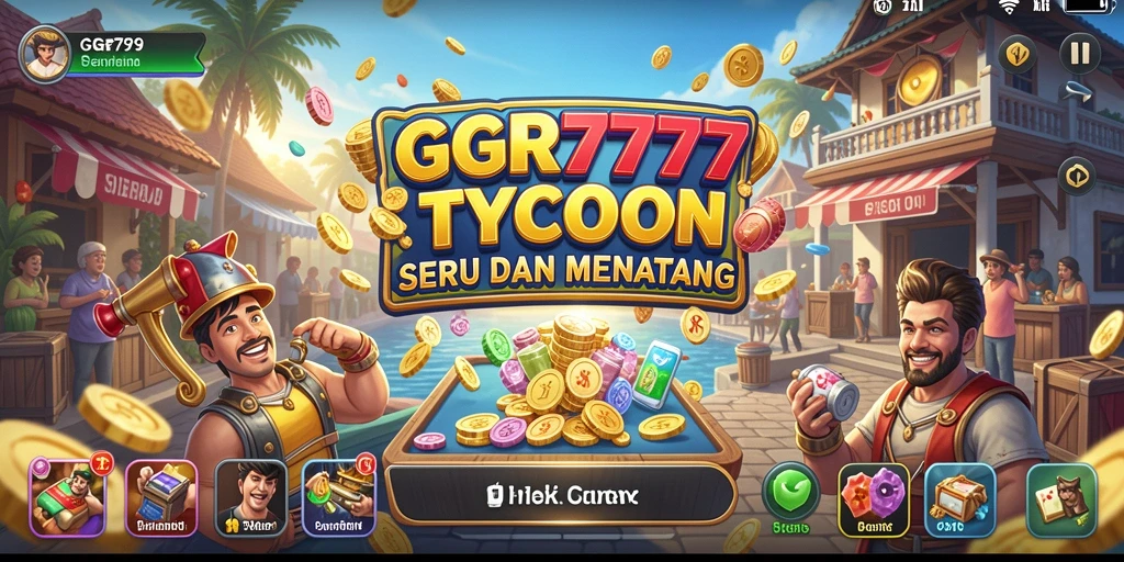Tampilan gameplay GGR7777 yang dinamis dan menarik.