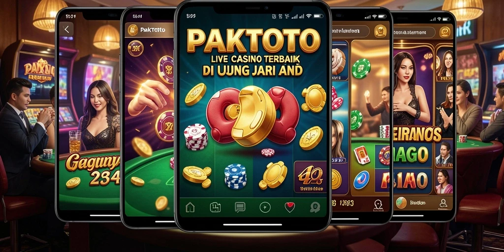 Tampilan gameplay PAKTOTO yang mengasyikkan dengan dealer profesional.