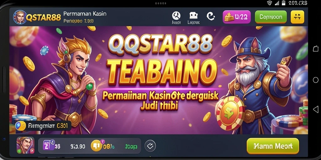 Tampilan menarik dari gameplay QQSTAR88 yang menghibur dan menantang.