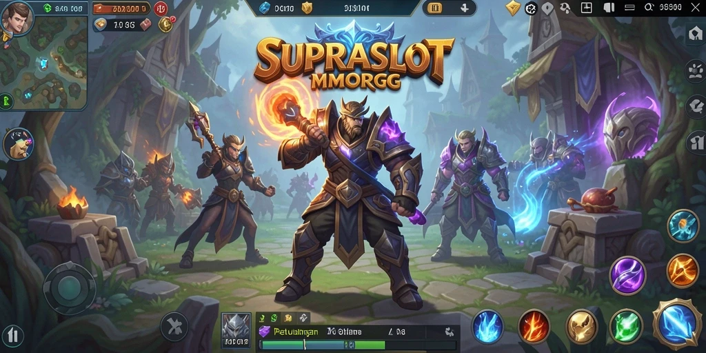 Tangkapan layar gameplay menarik di SUPRASLOT.
