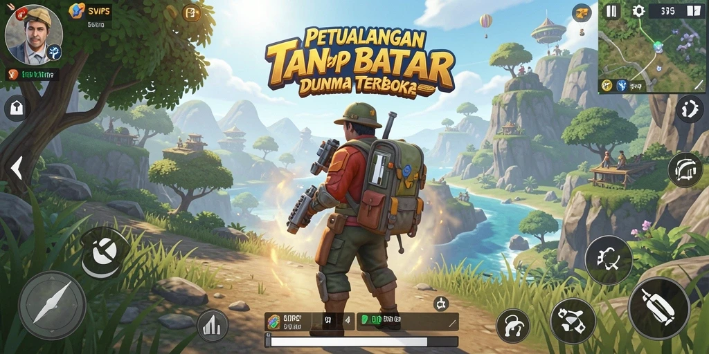 Tampilan gameplay menarik dari <strong>SVIP5</strong> dalam dunia terbuka.